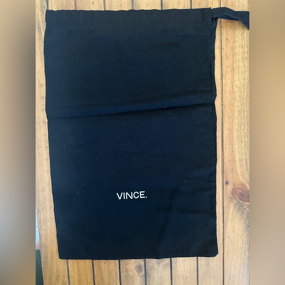 Vince Classic Black Dust Bag